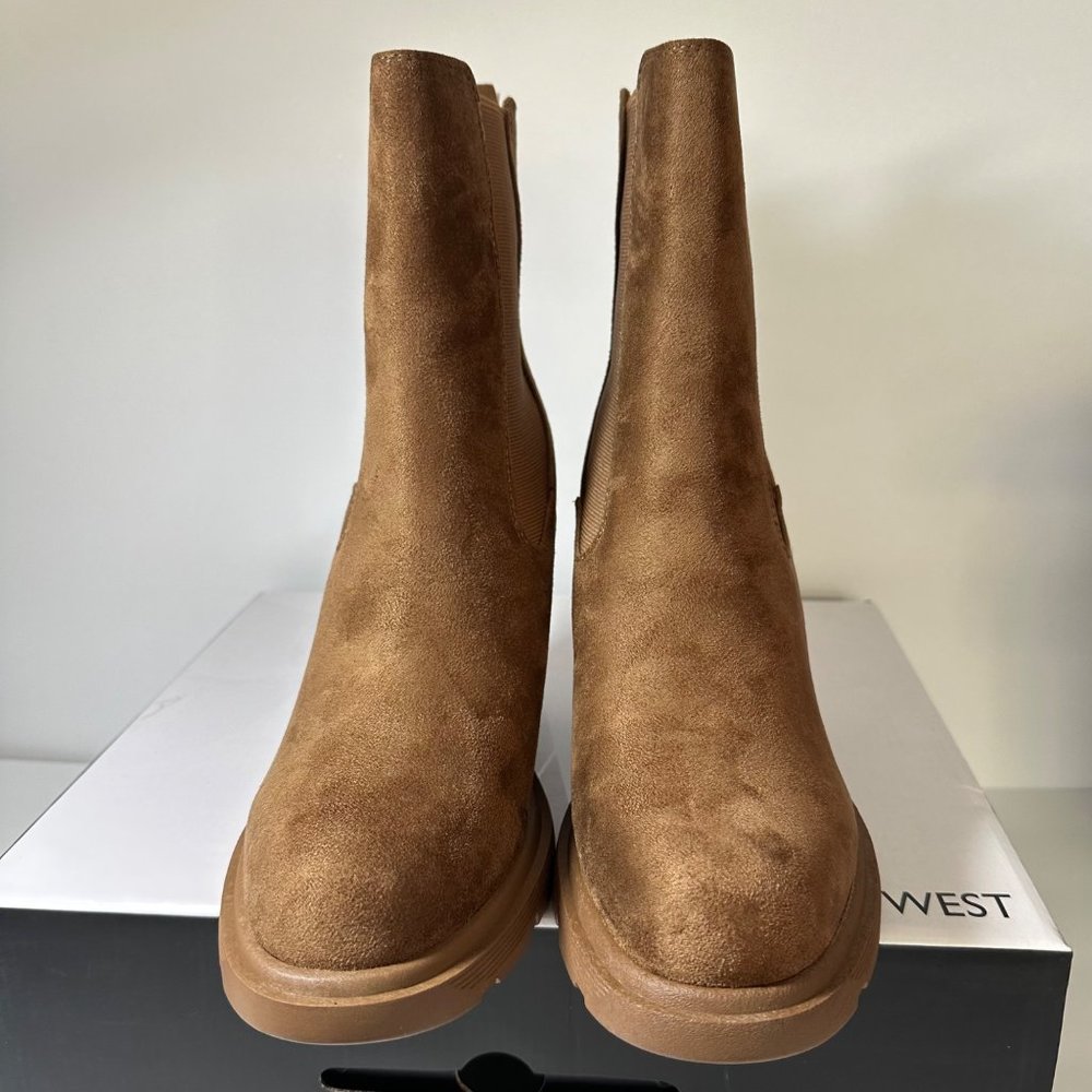 Nine West Ream Chelsea Heeled Booties Women's Size 10.5 M - Picture 3 of 6